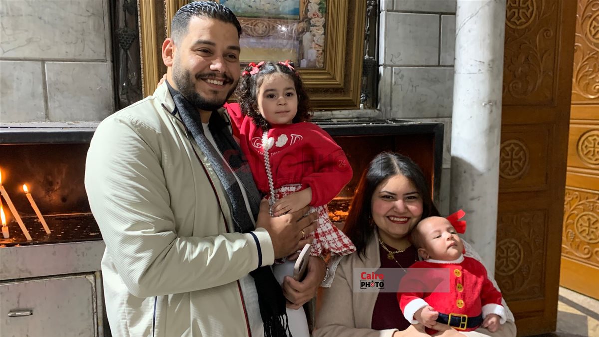 أقباط بورسعيد يؤدون صلوات قداس رأس السنة بكنيسة الأنبا بيشوي 