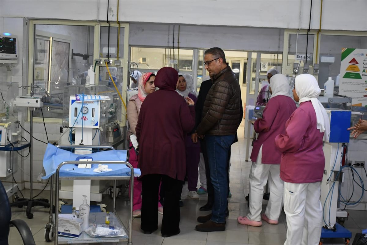 متابعه محافظ الفيوم 