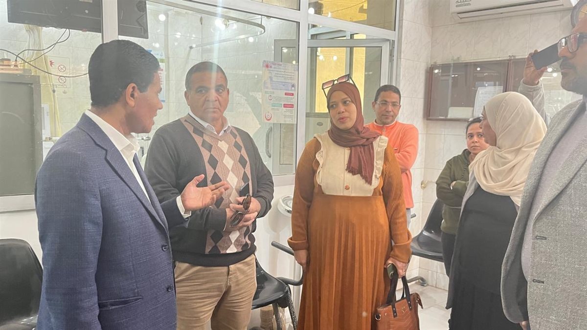 جولة وكيل وزارة الصحة بالأقصر&nbsp;
