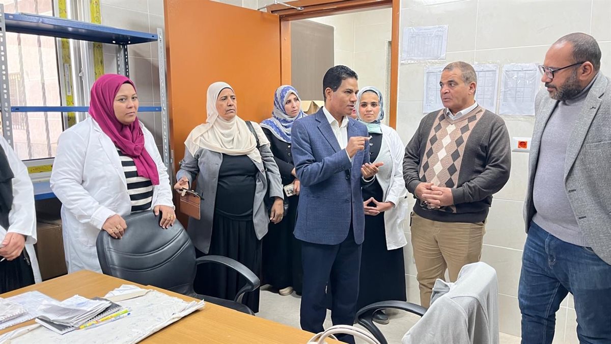 جولة وكيل وزارة الصحة بالأقصر&nbsp;