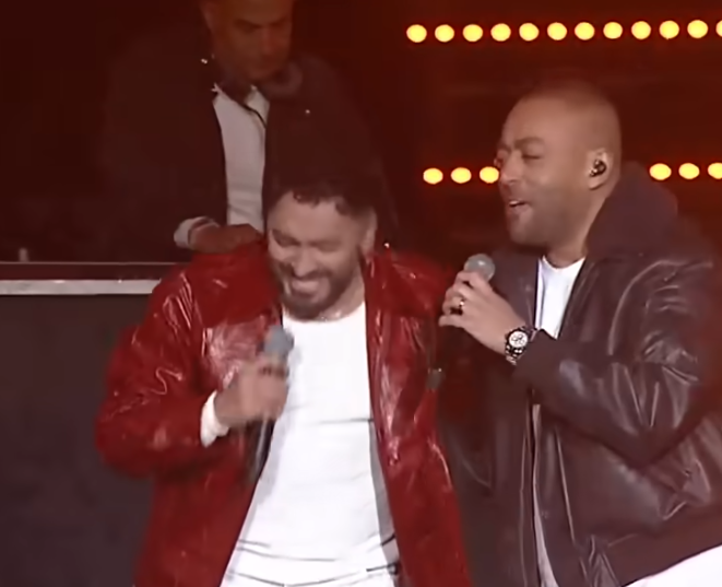 &nbsp;تامر حسني وتامر عاشور يتصدران محركات البحث بعد حفل رأس السنة