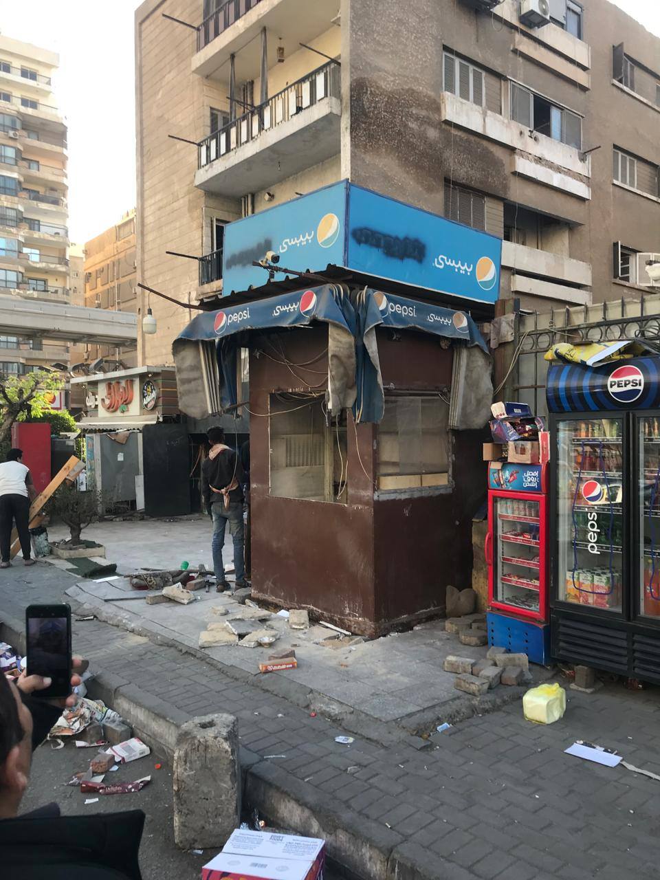 حملة مكبرة لإزالة الأكشاك المخالفة بشرق مدينة نصر