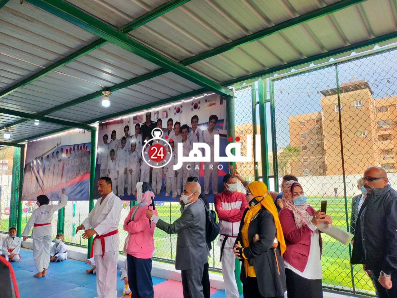 زيارة وزير الرياضة للفيوم 