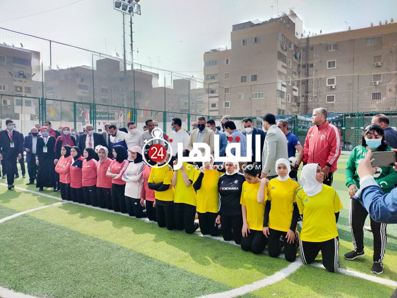 زيارة وزير الرياضة للفيوم 