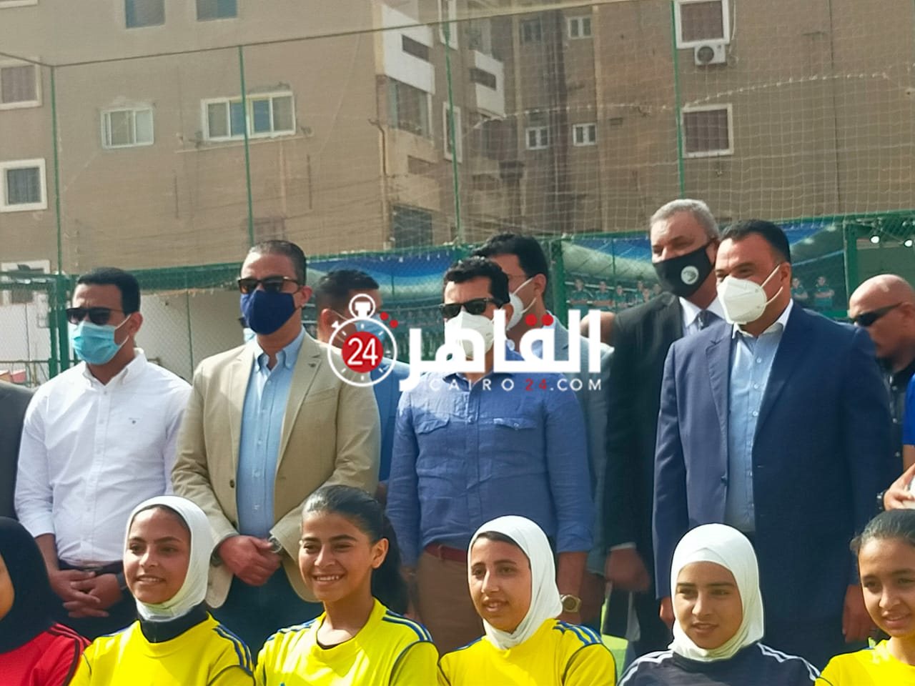 زيارة وزير الرياضة للفيوم 