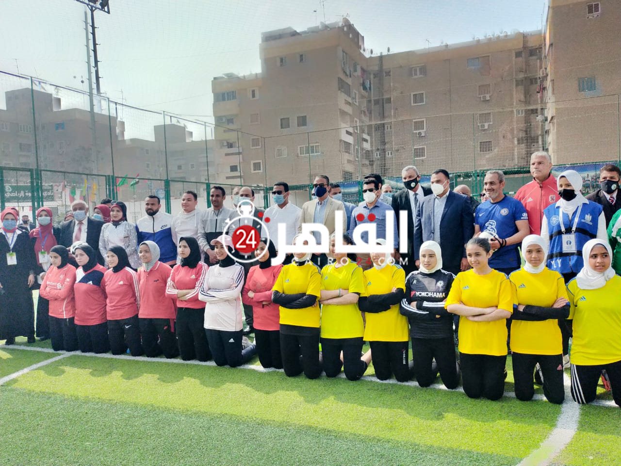 زيارة وزير الرياضة للفيوم 
