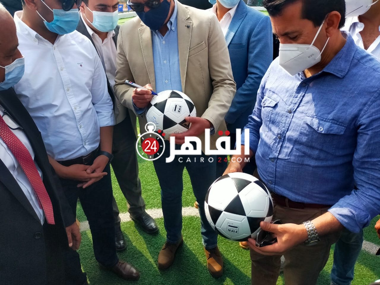 زيارة وزير الرياضة للفيوم 