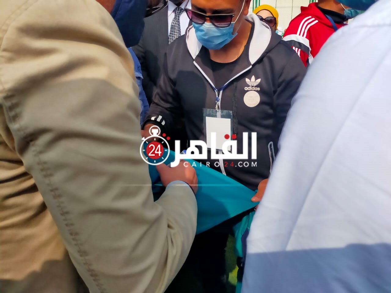 زيارة وزير الرياضة للفيوم 