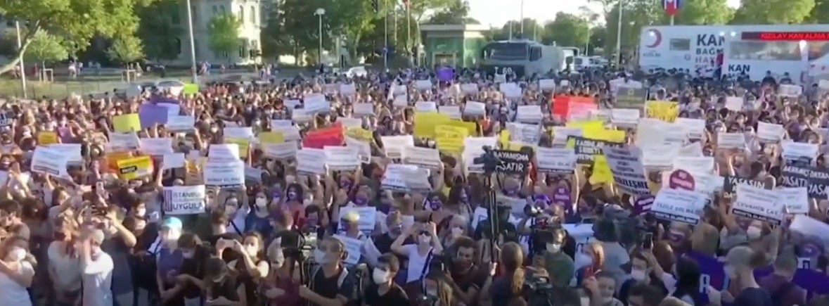 مظاهرات تركيا 