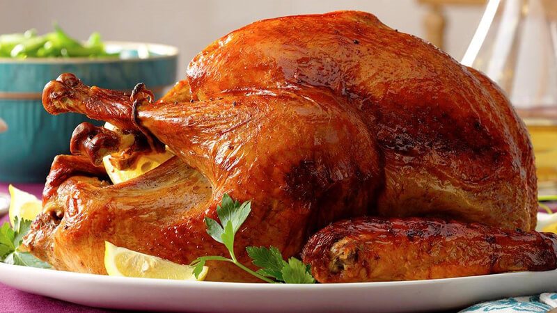 طريقة عمل الديك الرومي مثل المطاعم