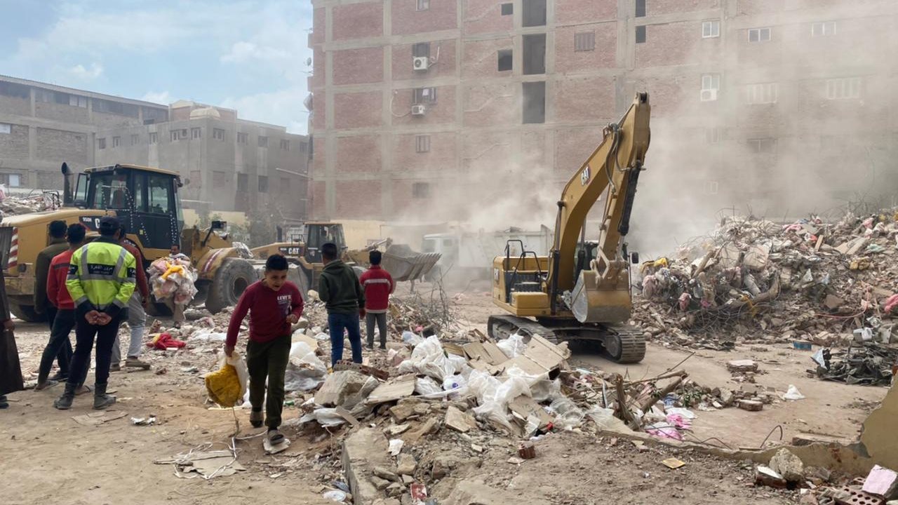 واقعة انهيار عقار جسر السويس