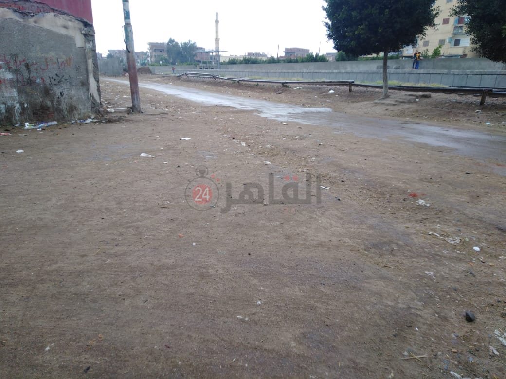 أمطار خفيفه بكفر الشيخ