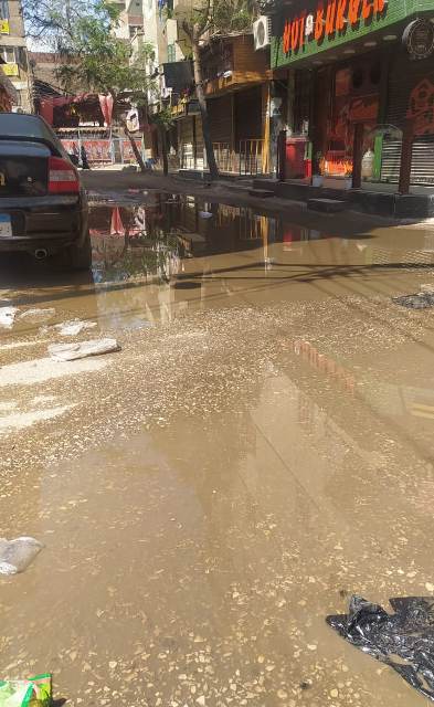 تسرب مياه وتلبيه شكوى بأولاد صقر 3