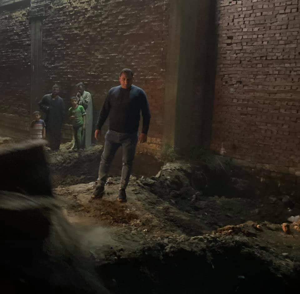 إزالة تعديات في الفيوم