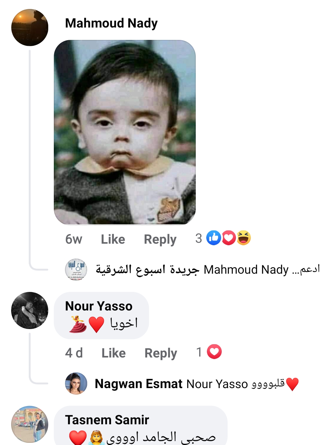 جانب من التعليقات وردود الأفعال 10