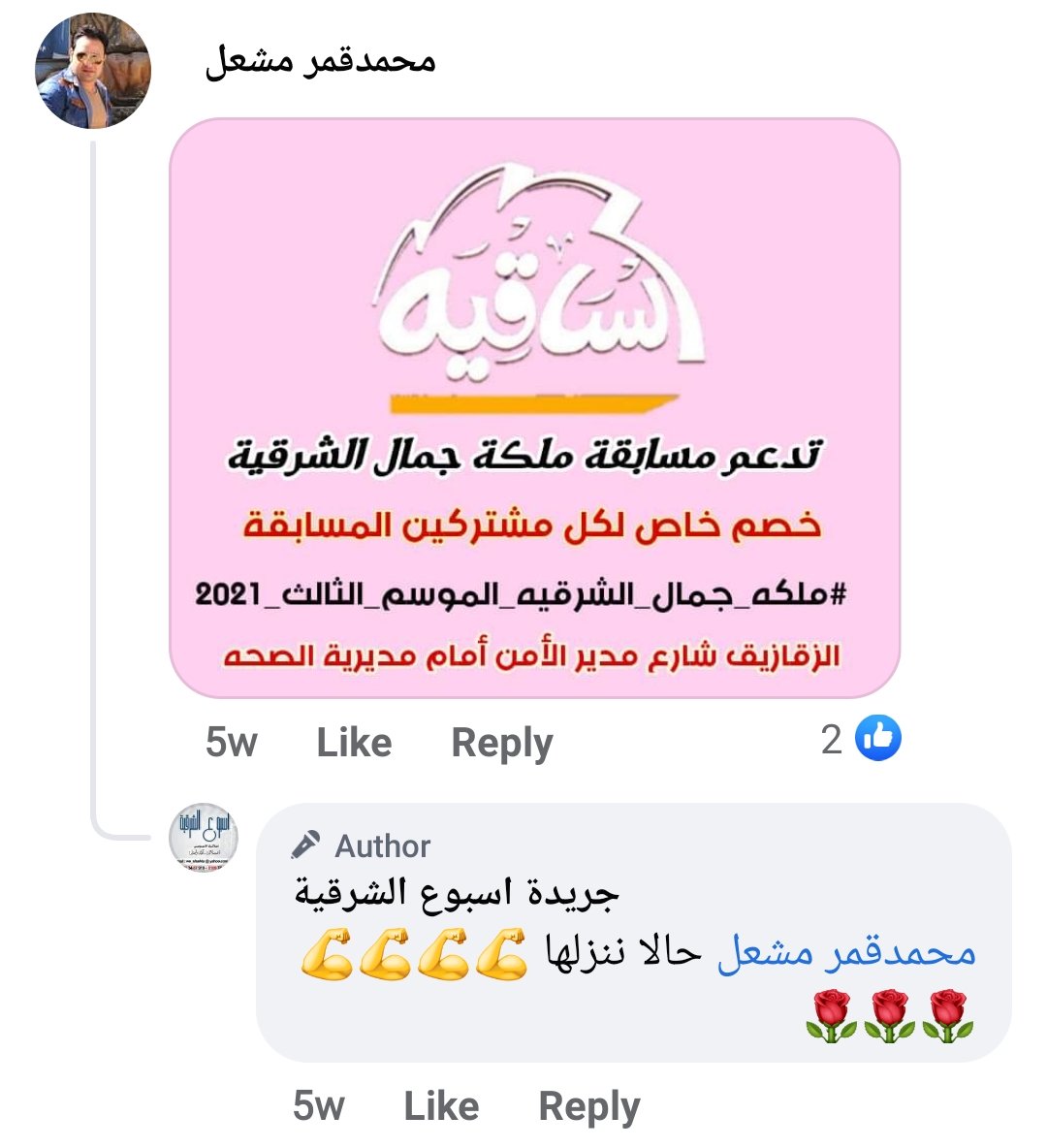 طلب إعلان ورعاية في التعليقات