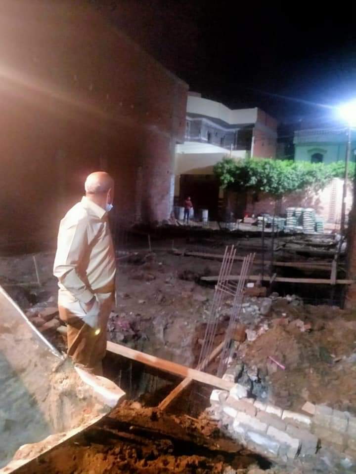 إزالة تعديات على الأراضي الزراعية بالفيوم