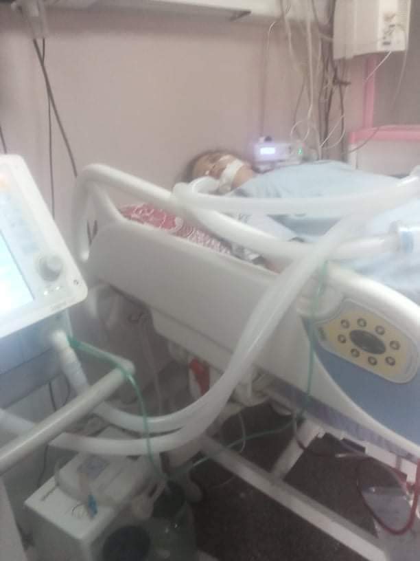 نورا في المستشفى بعد دخولها في الغيبوبة