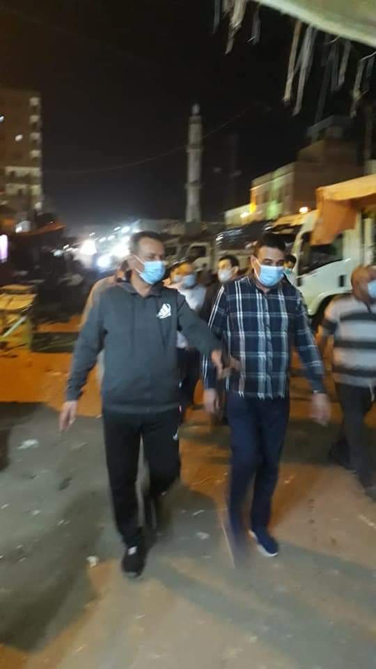 حملة ليلية بالفيوم للتأكد من تطبيق الإجراءات الإحترازية