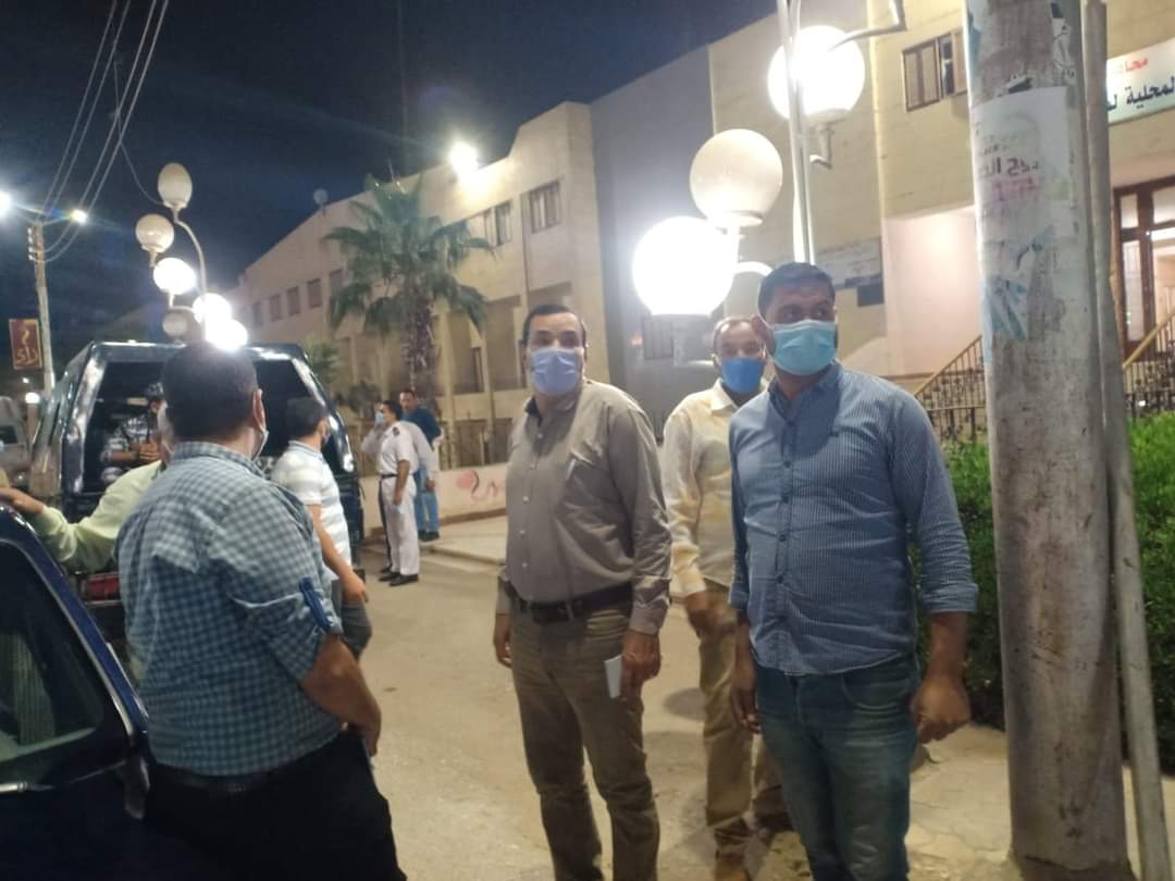 حملة ليلية بمركز طامية في الفيوم