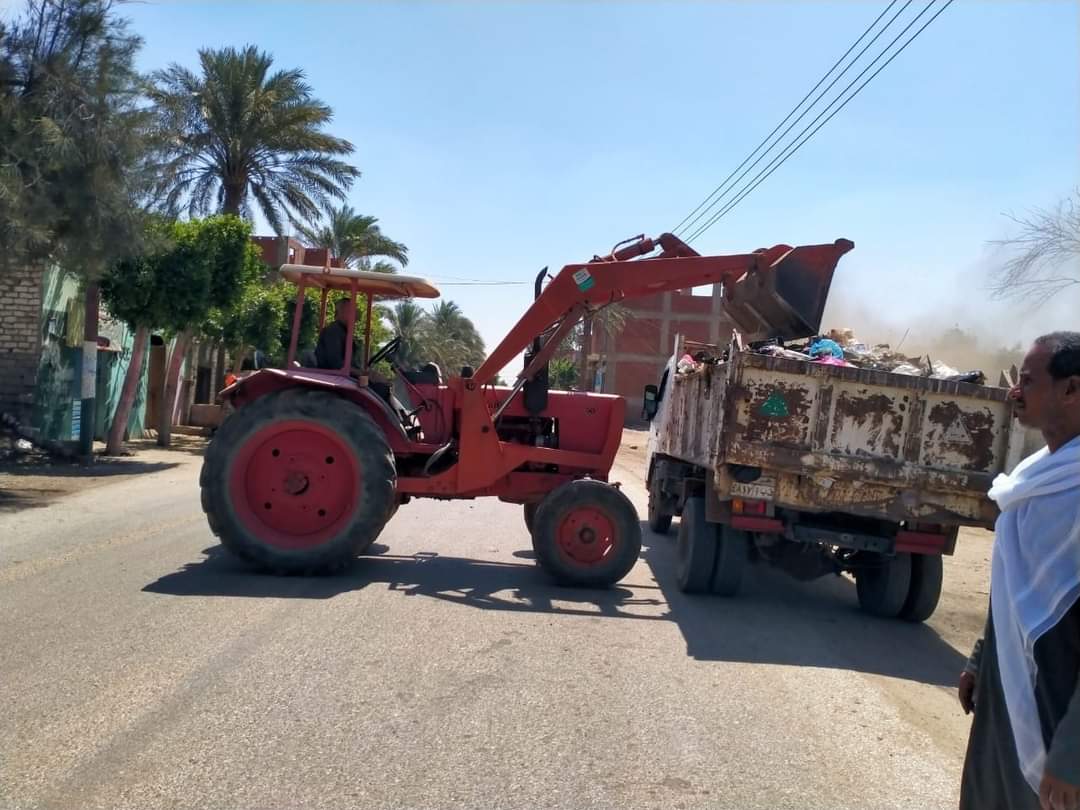 رفع 390 طن قمامة ومخلفات بالفيوم