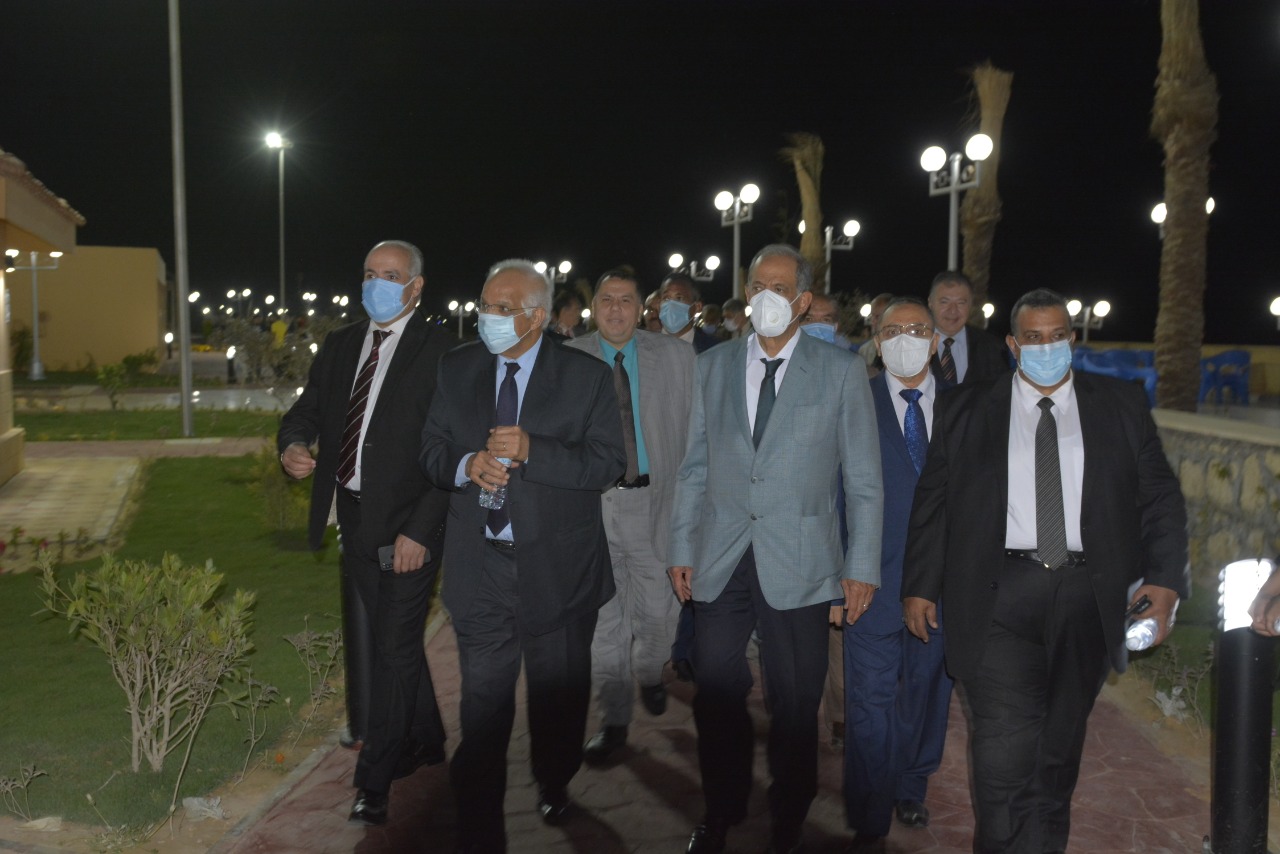 افتتاح نادي جامعة الفيوم