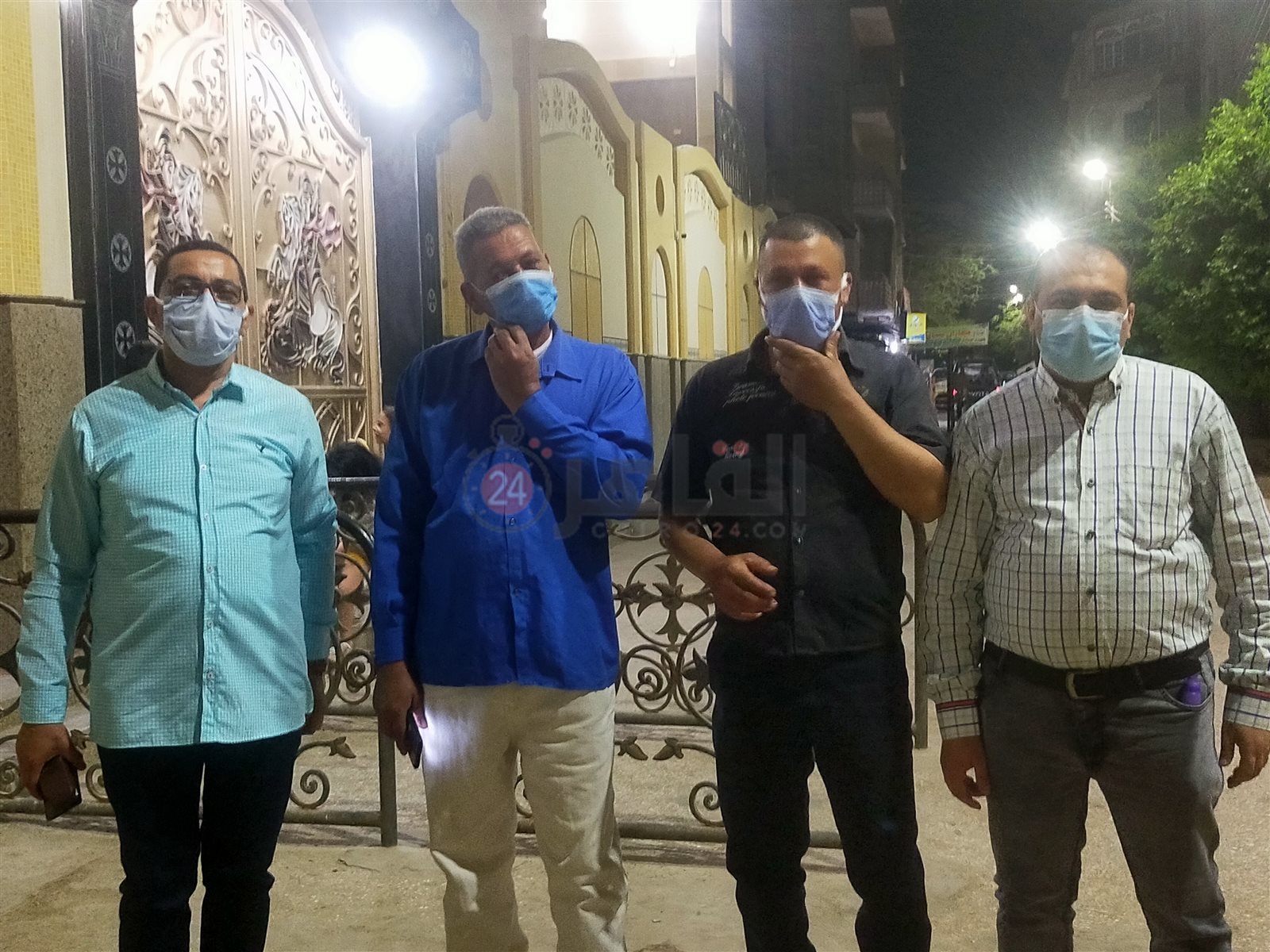 كنيسة الشهيد مارجرجس بالفيوم تحتفل بعيد القيامة المجيد 