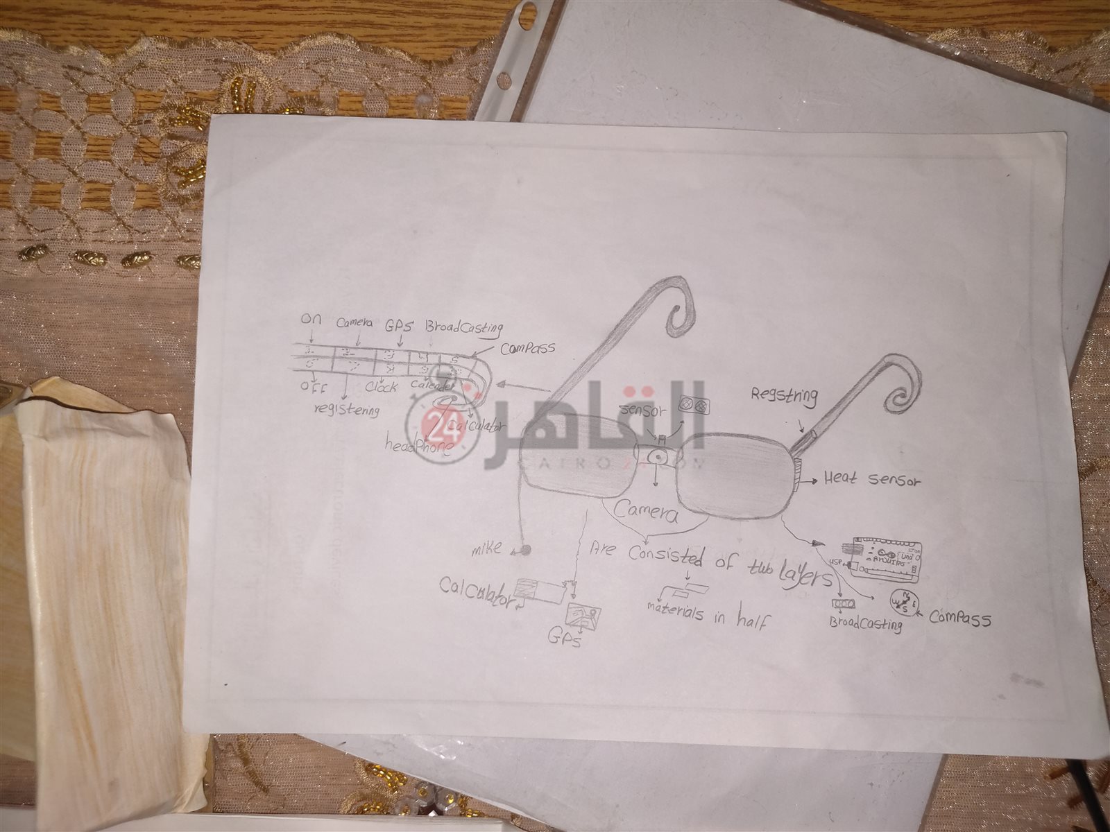 تصميم للاختراع في صورته النهائية