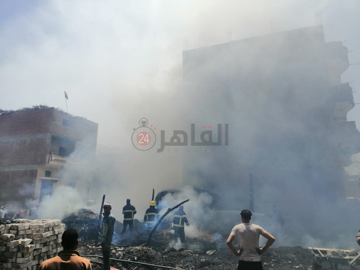 السيطرة على حرائق بالبحيرة 