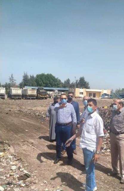 محافظ الشرقية يتفقد مصنع جلفينا في بلبيس لإعادة تشغيله 01