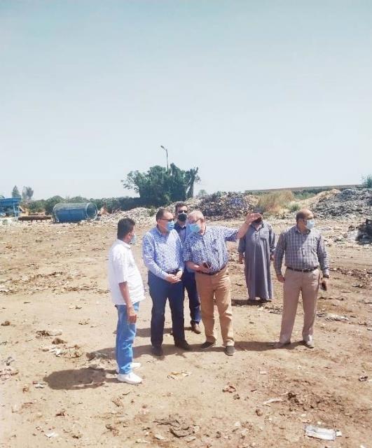 محافظ الشرقية يتفقد مصنع جلفينا في بلبيس لإعادة تشغيله 02