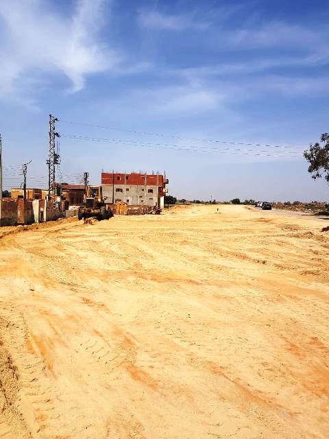 رصف طريق أبو الأخضر - العلاقمة - المانسترلي بالشرقية 03