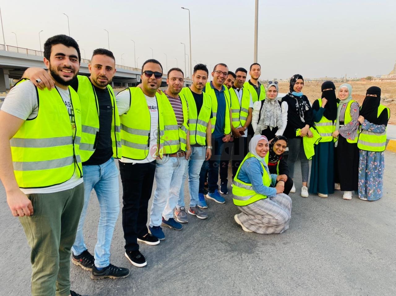 شباب قافلة الخير بالعاشر من رمضان 01