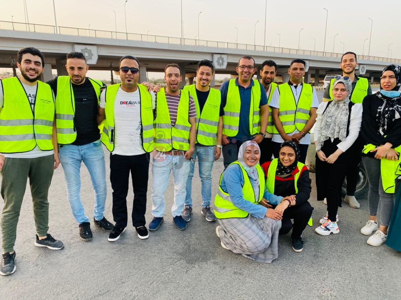 شباب قافلة الخير بالعاشر من رمضان 02