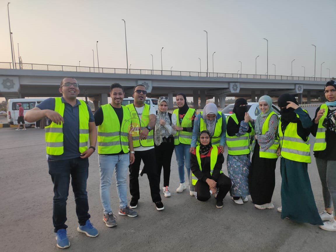 شباب قافلة الخير بالعاشر من رمضان 06