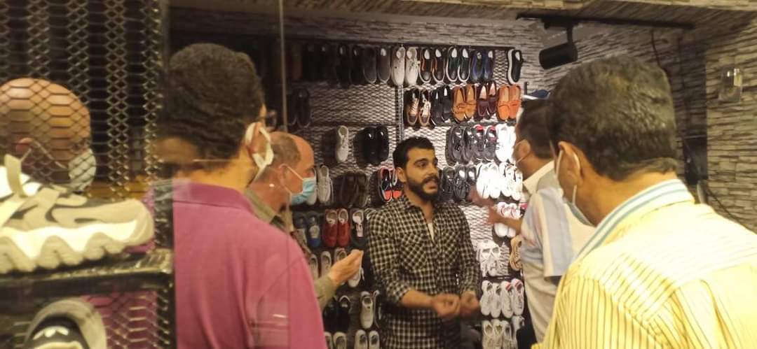 حملات لغلق المحلات التجارية بالزقازيق 03