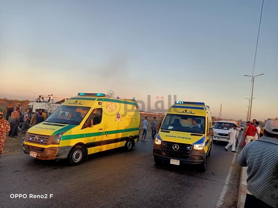 إنقلاب ميكروباص