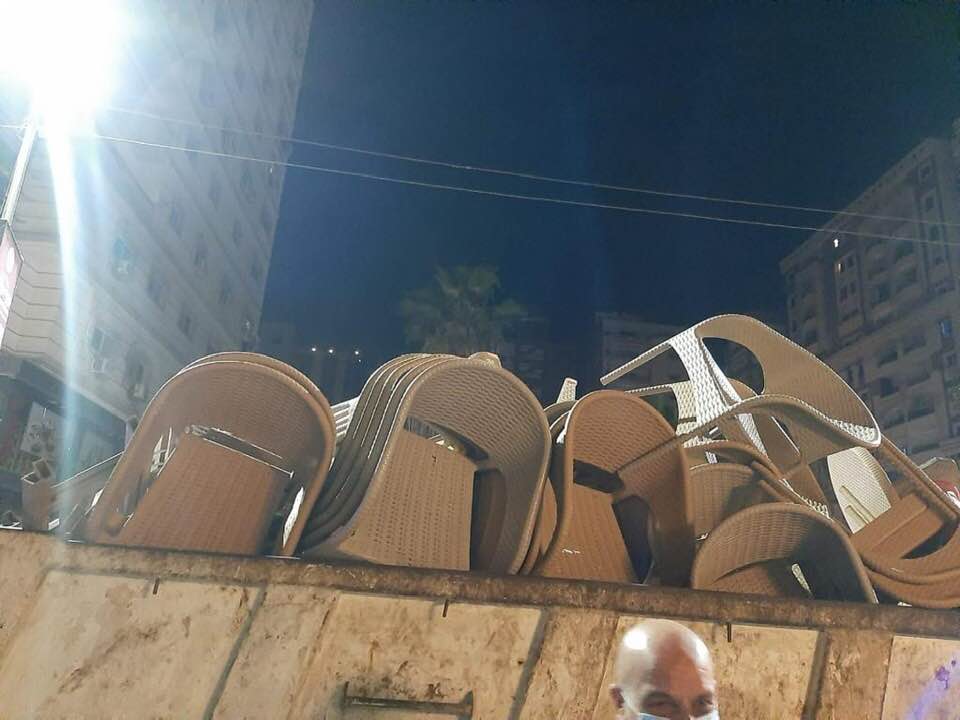 تشميع كافيه مخالف بالشرقية 03