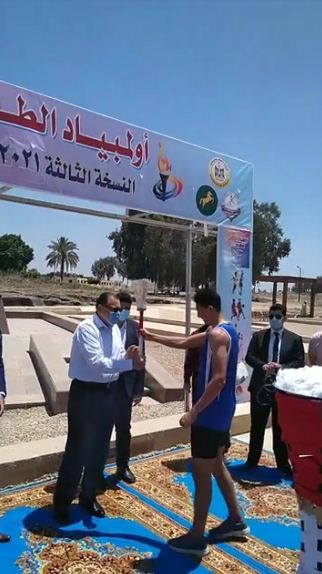 إطلاق شعلة أوليمبياد الطفل المصري بالشرقية 02