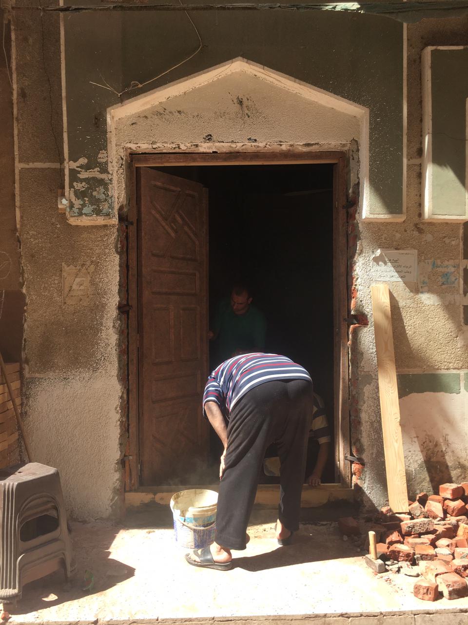 فتح زاوية سنورس للمصلين وانهاء المشكلة