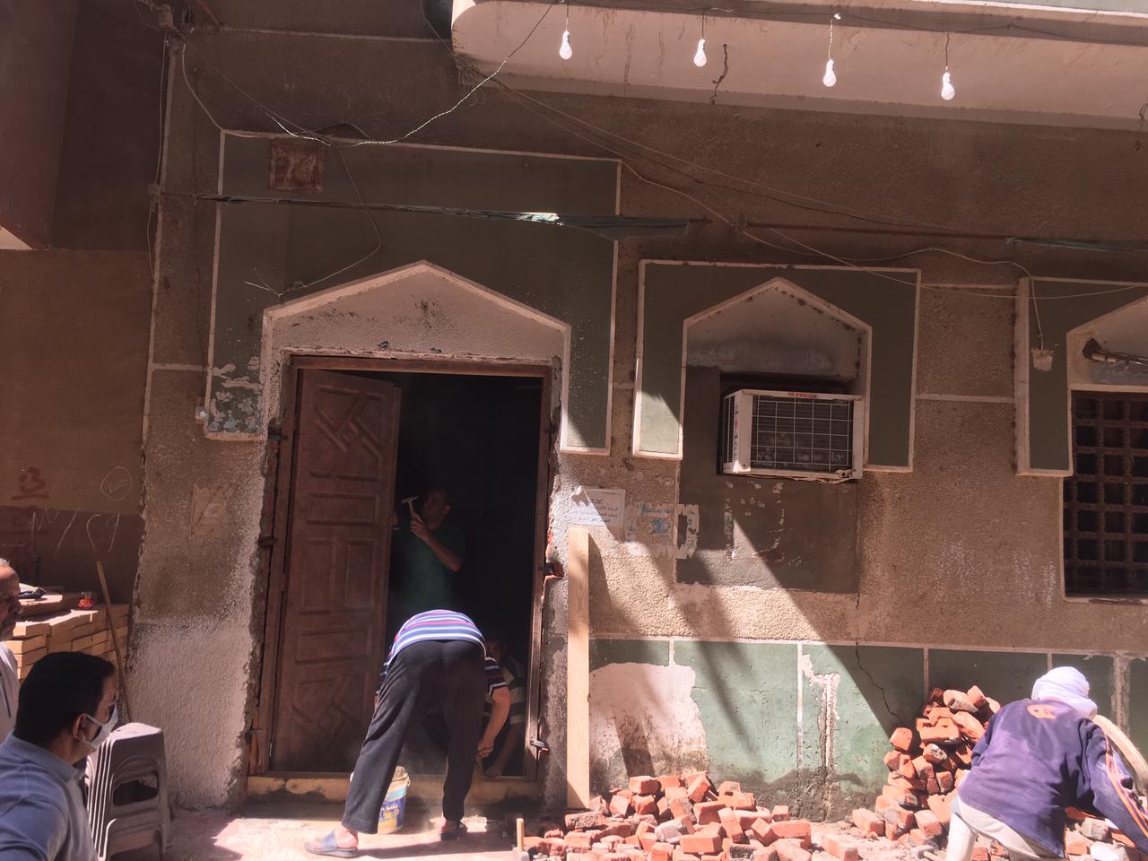 فتح زاوية سنورس للمصلين وانهاء المشكلة بحضور مجلس مدينة سنورس