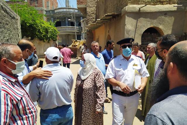 حملة إزالة في ههيا بالشرقية 02