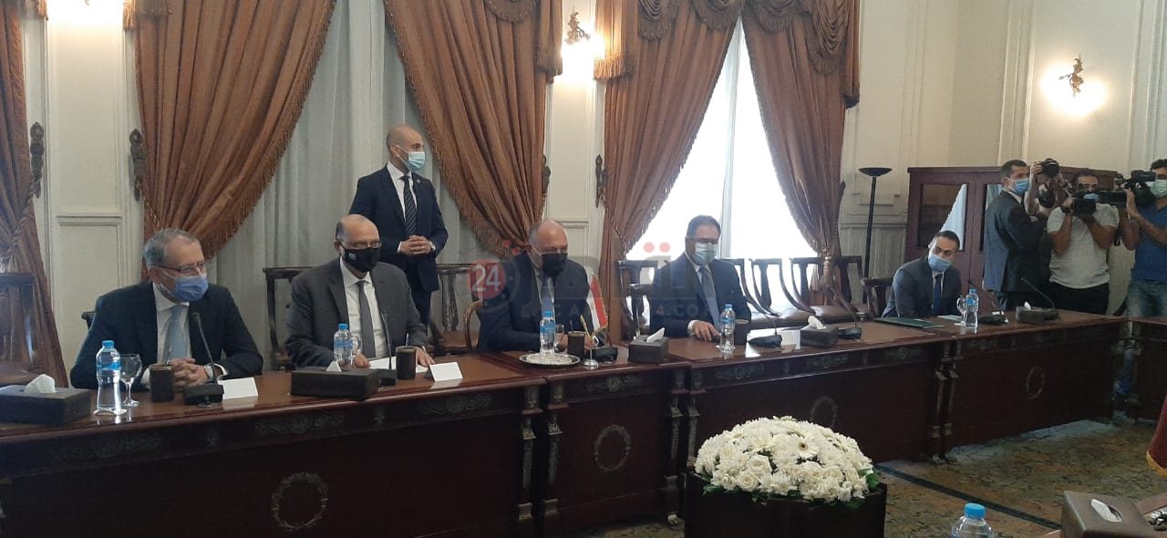  وزيري خارجية مصر وقطر (1)