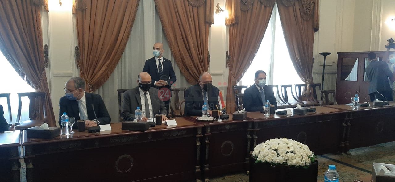  وزيري خارجية مصر وقطر (3)