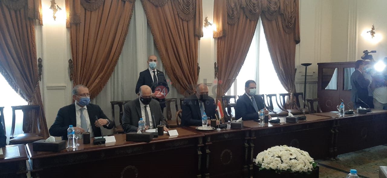 وزيري خارجية مصر وقطر (4)