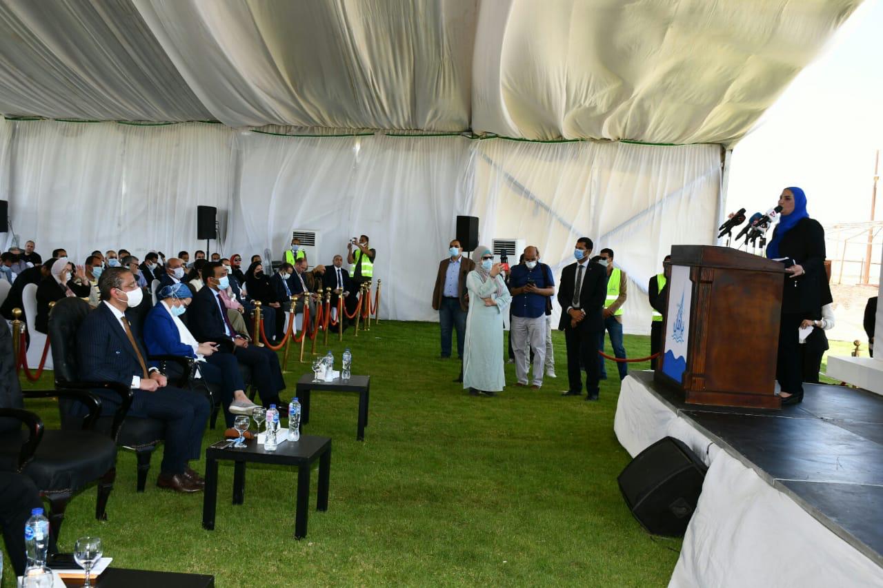 وزيرة البيئة تشهد انطلاق مبادرة بر أمان في الفيوم