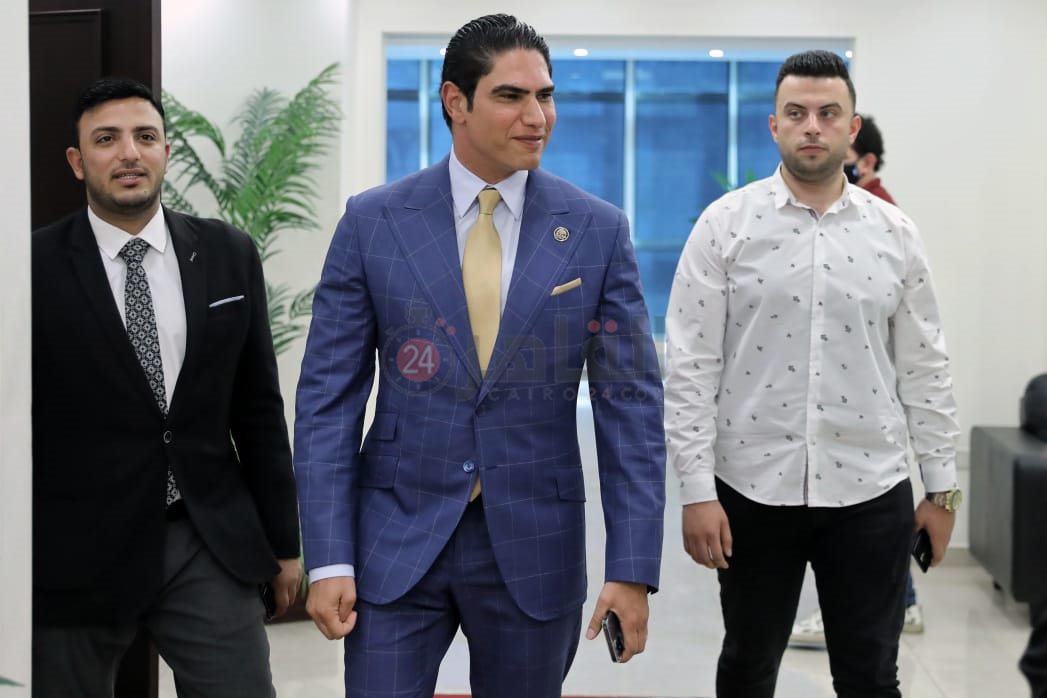 زيارة رجل الأعمال أحمد أبو هشيمة لمقر القاهرة 24