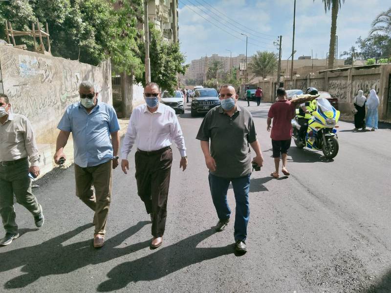 محافظ الشرقية يتابع رصف ورفع كفاءة شارع الشهيد الطيار 02