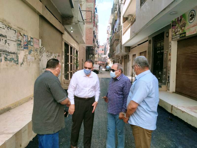 محافظ الشرقية يتابع رصف ورفع كفاءة شارع الشهيد الطيار 03