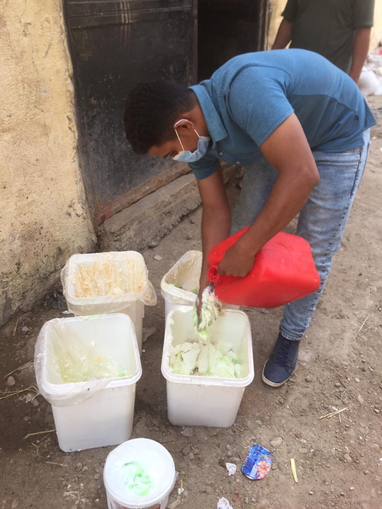 حملة تفتيشية على المنشآت الذغائية بالشرقية 02